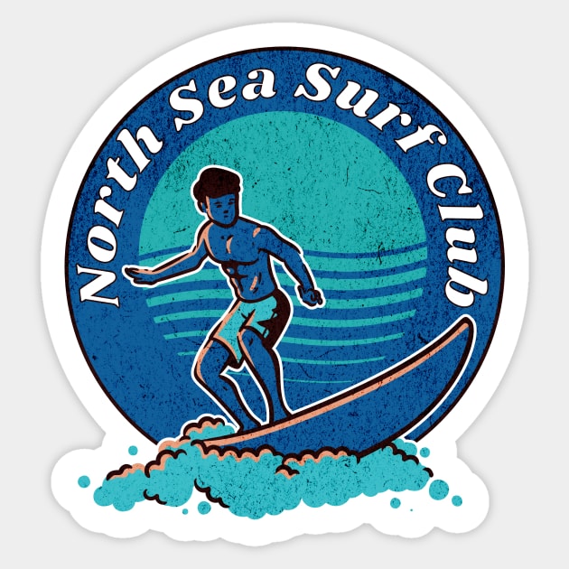 North Sea Surf Club Sticker by LexieLou